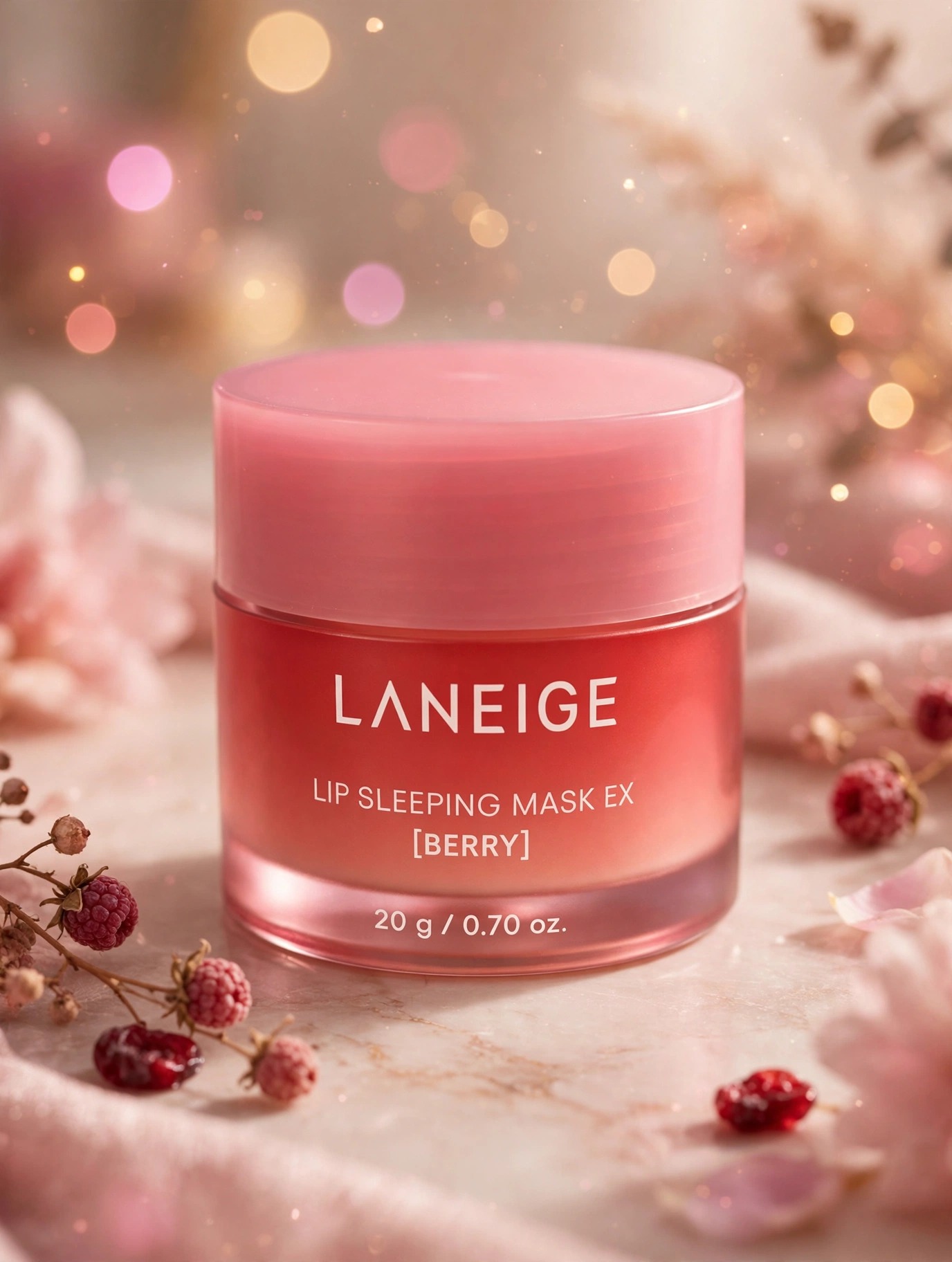 LANEIGE Lip Sleeping Mask EX Berry jar