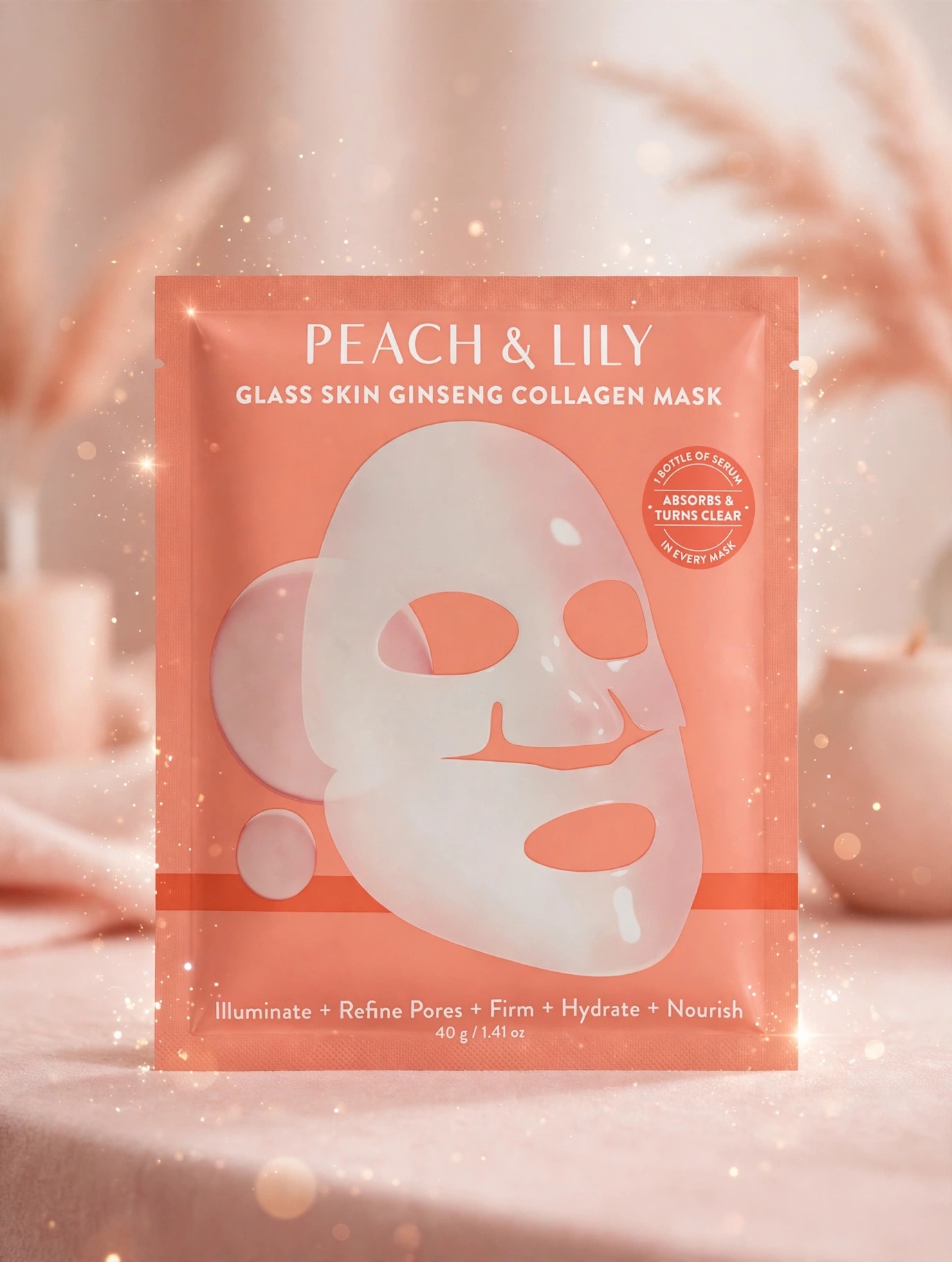 Glass Skin Ginseng Collagen Mask