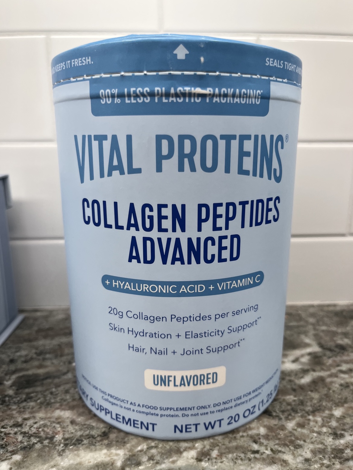 Vital Proteins Collagen Peptides Advanced tub