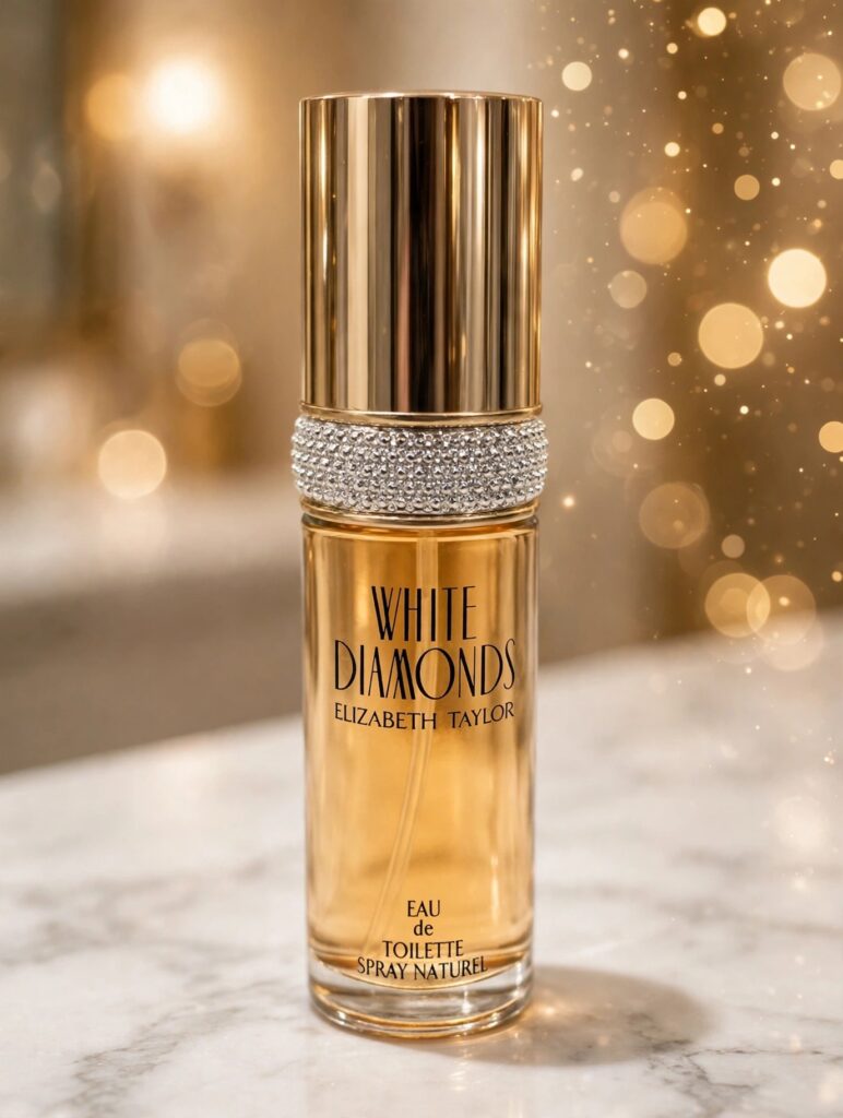 Elizabeth Taylor White Diamonds eau de toilette bottle